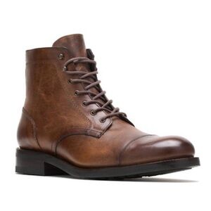 Wolverine BLVD Leather Men's Cap Toe Lace Up Vintage Look Logger Boots